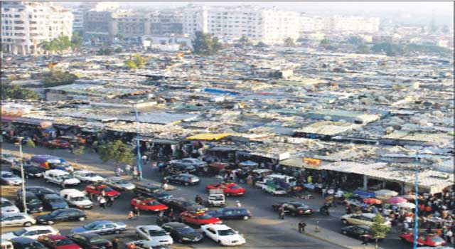 الفرقة الوطنية للشرطة تداهم سوق درب غلّف