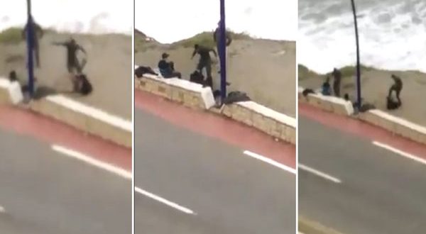 الفيديو الموثق لاعتداء على شخص بأحد شواطئ الفنيدق.. إخضاع المعتدي ومرافقيه لتدابير الحراسة النظرية