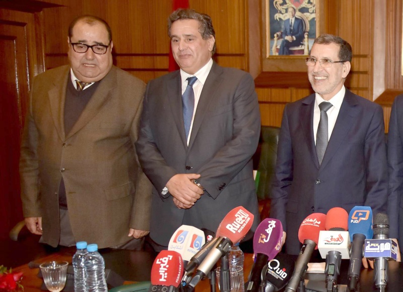أزمة خانقة داخل الأغلبية….العثماني يرفض لقاء أخنوش ولشكر ويختار لقاء المعارضة بطلب من وهبي