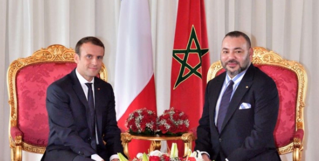 ماكرون يعرب عن رغبته في زيارة المغرب