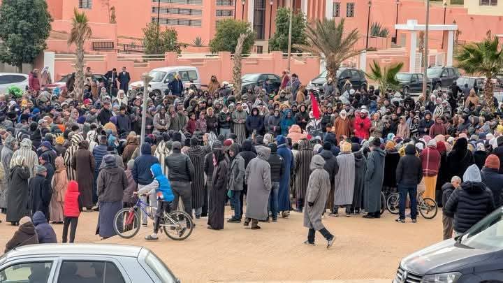 جرادة تنتفض من جديد: الساكنة تحتج ضد فواتير الماء والكهرباء وسط أزمة اقتصادية خانقة